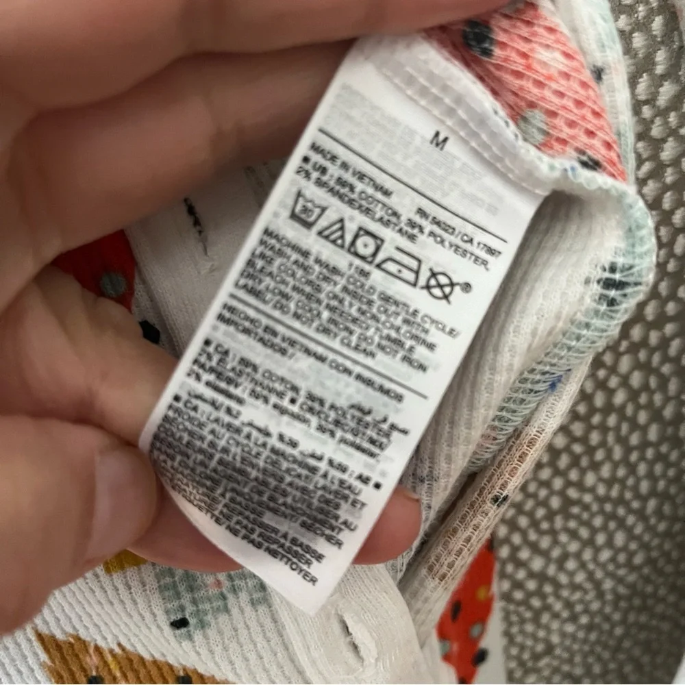 M Old Navy Thermal One Piece Christmas Pajamas